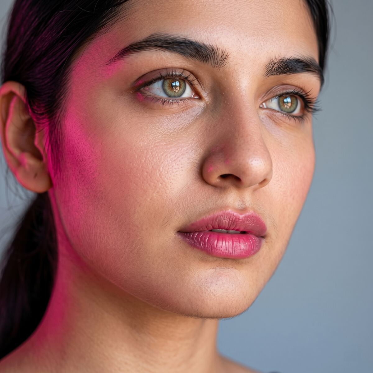 Glowing healthy skin